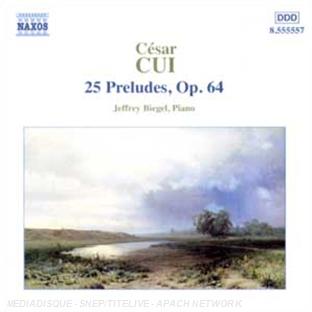 25 Préludes, opus 64 - Front Cover