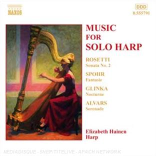 Oeuvres pour harpe seule - Front Cover