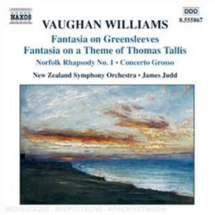 Fantaisie sur un thème de Thomas Tallis - Fantaisie sur Greensleeves - Front Cover