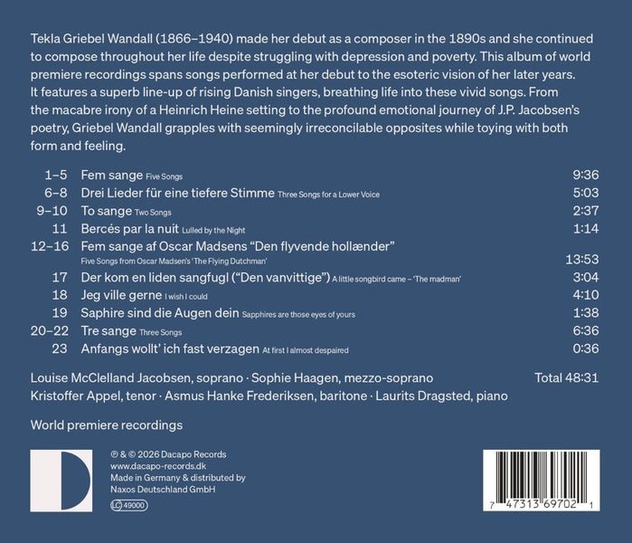 Songs - Front Cover