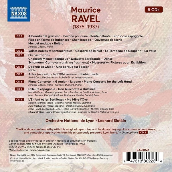Œuvres orchestrales et opéras - Front Cover