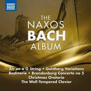 Naxos Bach album - Front Cover