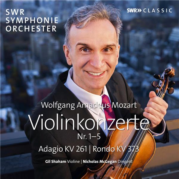 Concertos pour violon numéro 1 à 5 - Front Cover
