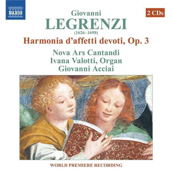 Harmonia d'Affetti Devoti, Op. 3 - Front Cover