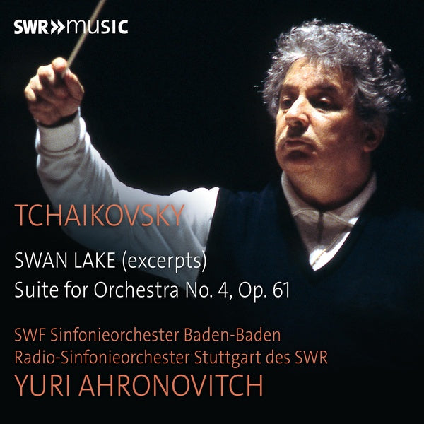 Yuri Ahronovitch Conducts Tchaikovsky - Front Cover