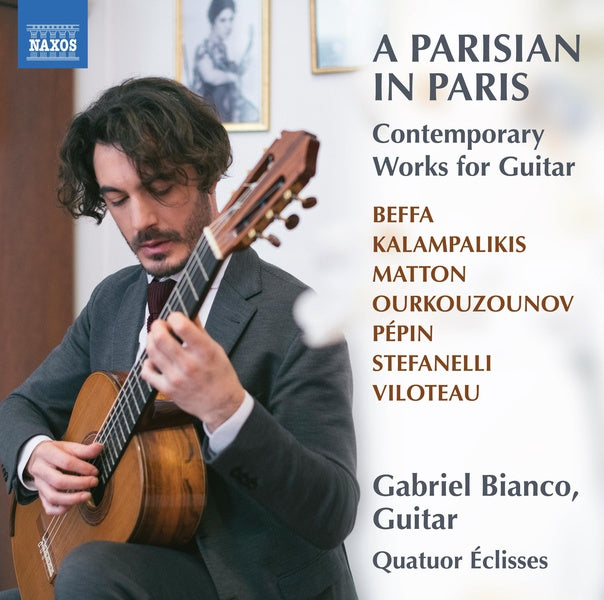 A Parisian In Paris : Contemporary Works For Guitar - Front Cover