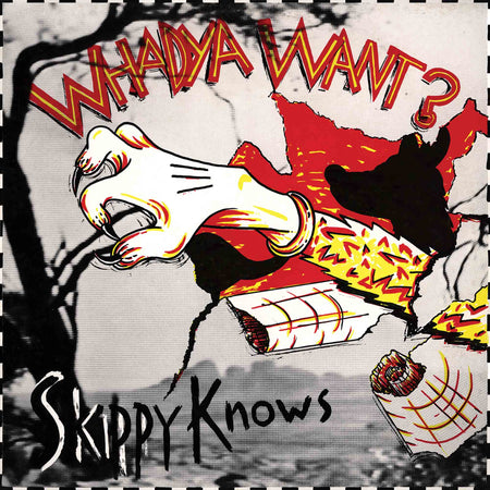 Skippy Knows - Vinyle Blanc & Rouge - Front Cover