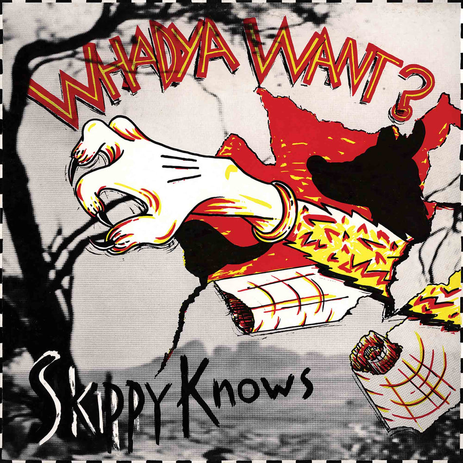 Skippy Knows - Vinyle Blanc & Rouge - Front Cover