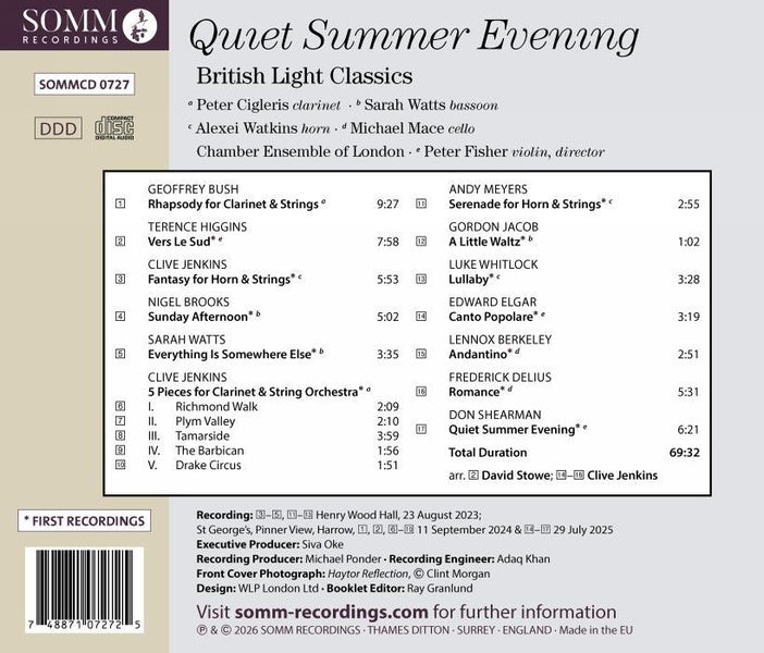 Quiet Summer Evening - Front Cover