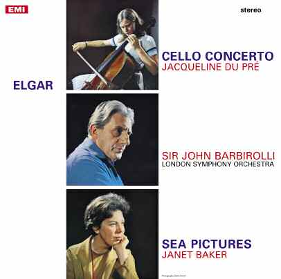 CELLO CONCERTO/SEA PICTURES - Front Cover