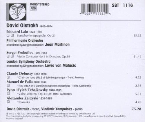 Symphonie Espagnole - Violin Concerto Numéro 1 - Front Cover