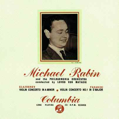 VIOLIN CONCERTO/VIOLIN CONCERTO 1 - Front Cover