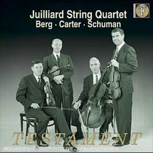Suite lyrique pour quatuor à cordes - Front Cover