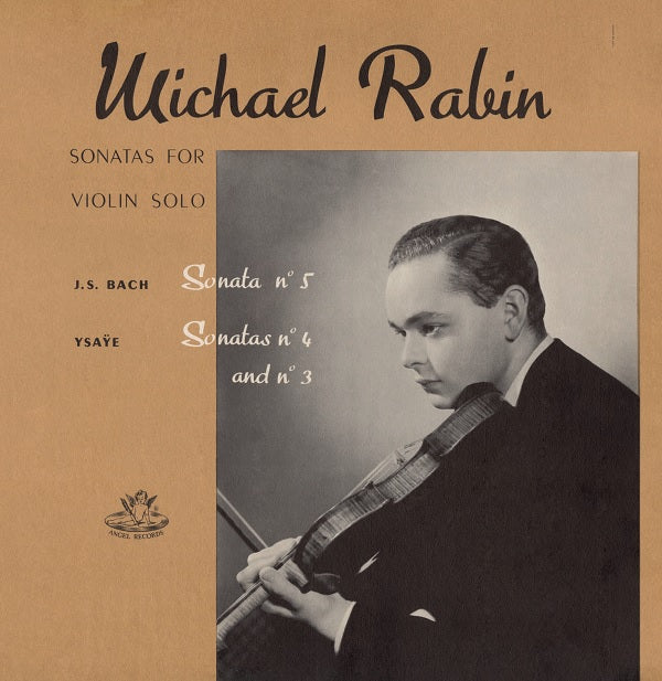 SONATAS FOR SOLO VIOLIN - Front Cover