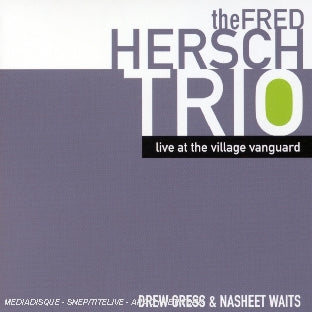 Live at village Vanguard - Front Cover