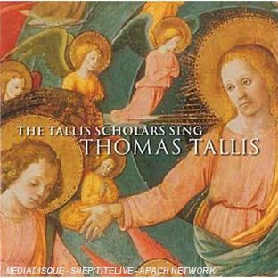 Disque anniversaire pour les 500 ans de la naissance de Tallis - Front Cover