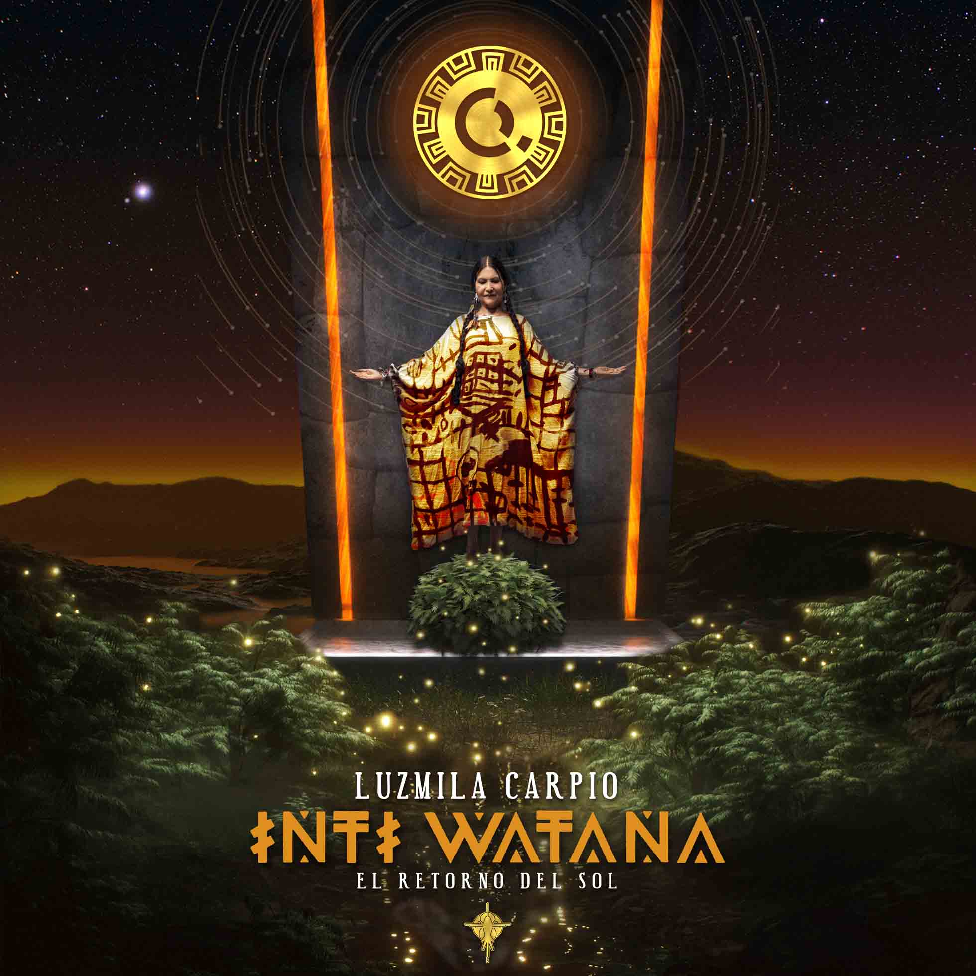 Inti Watana - El Retorno Del Sol - Vinyle Jaune - Front Cover