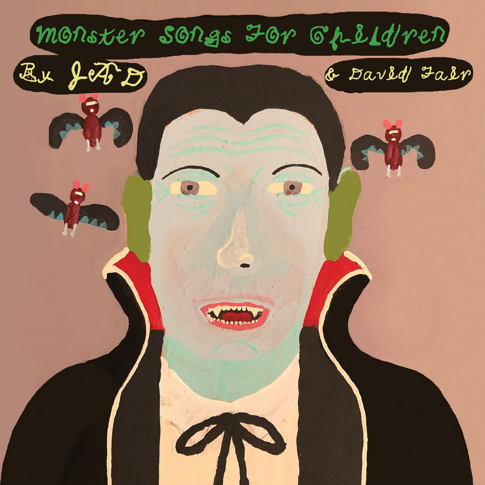 MONSTER SONGS FOR CHILDREN/VINYLE JAUNE AVEC TOURBILLONS NOIRS - Front Cover
