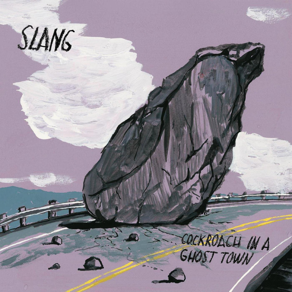 COCKROACH IN A GHOST TOWN/PURPLE VINYL - Front Cover