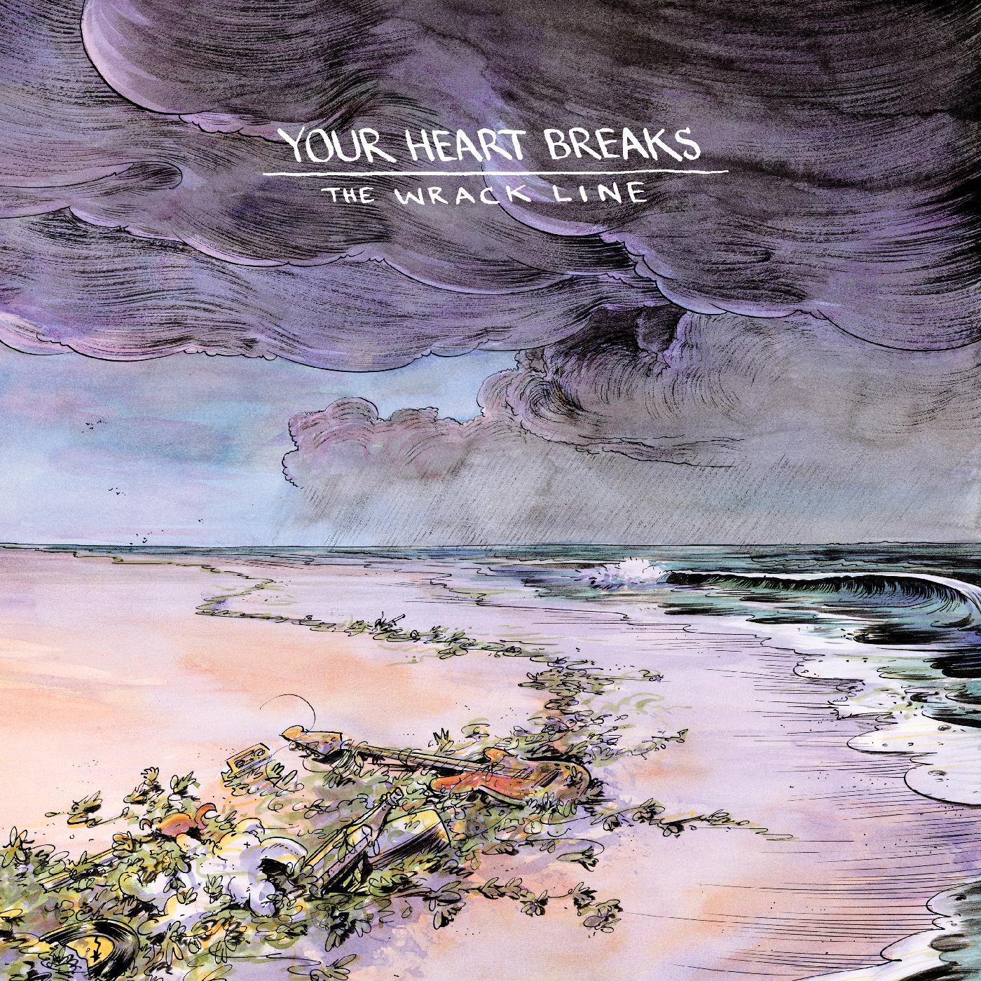 WRACK LINE/VINYLE VIOLET ET BLEU - Front Cover