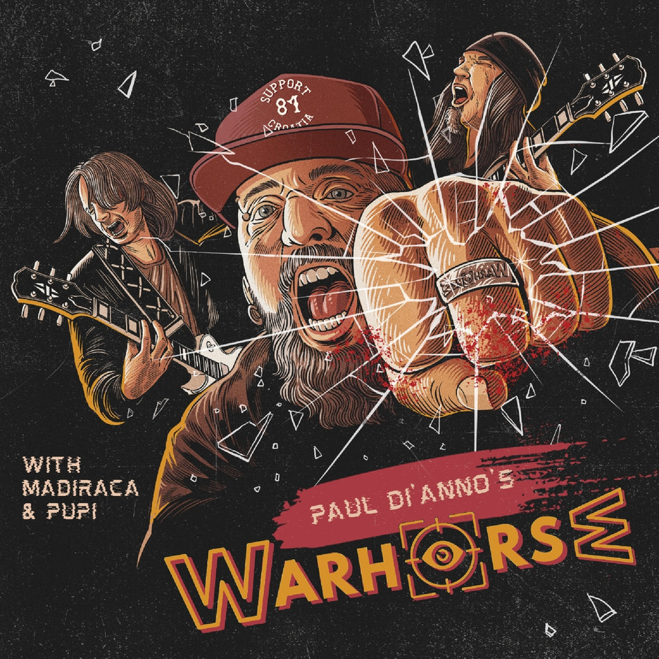 Paul Di'Anno's Warhorse - Front Cover