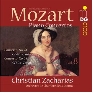 Concertos piano vol 8 24 25 - Front Cover