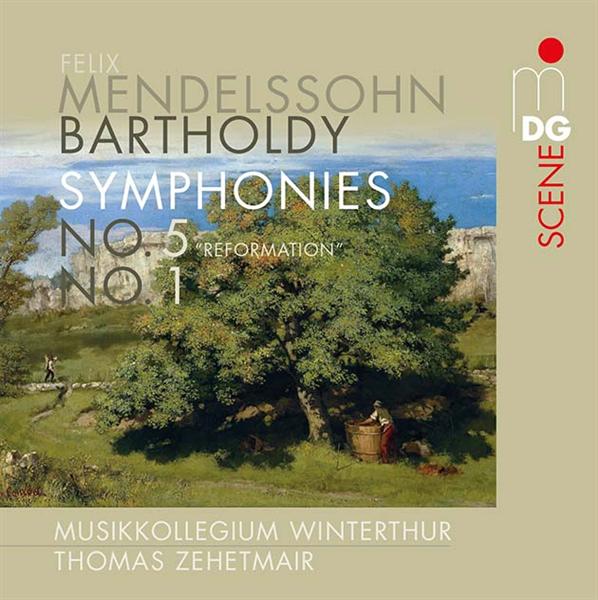 Symphonies 1 & 5 - Front Cover