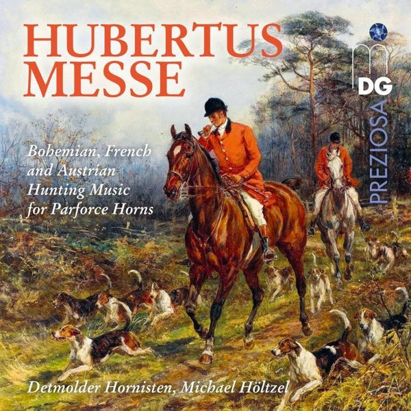 Hubertus Messe : The Detmold Horn Players - Front Cover