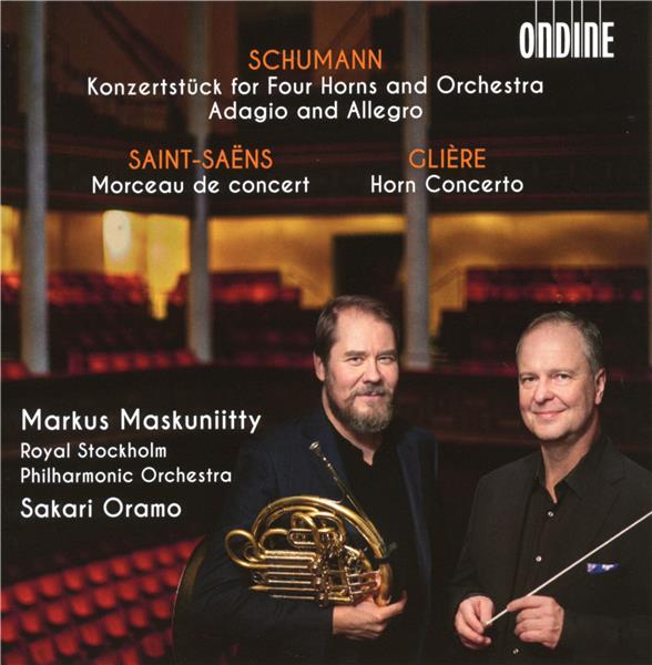 Œuvres de Schumann, Saint-Saëns, Gliere - Front Cover