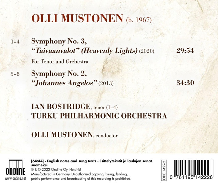 Symphonies Numéros 2 et 3 - Front Cover