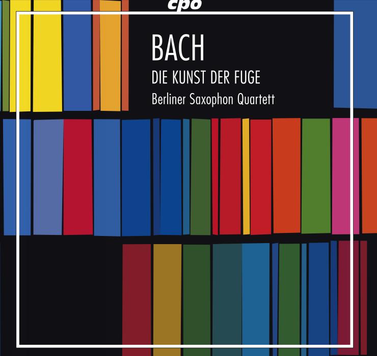 ART DE LA FUGUE/ARR POUR QUATUOR DE SAXOPHONES - Front Cover