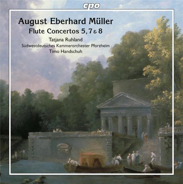Concertos pour flûte Numéros 5, 7 et 8 - Front Cover