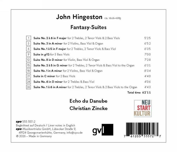 Fantaisie : Suites - Front Cover