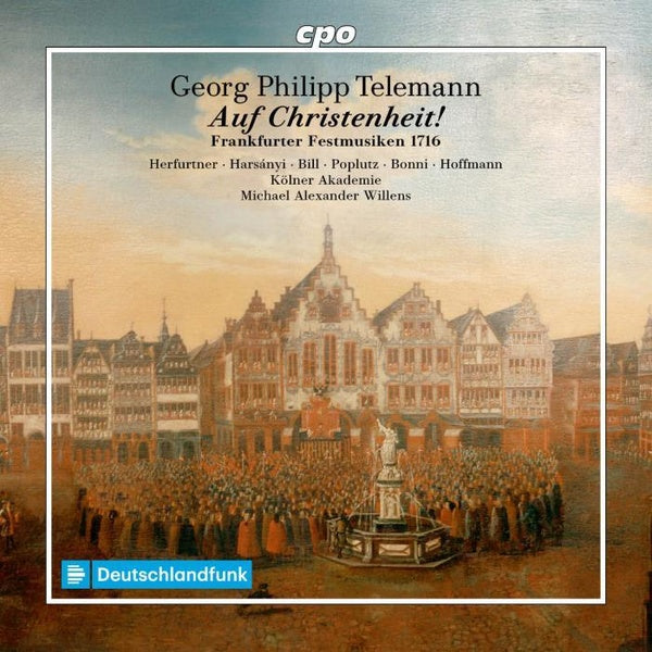 Auf Christenheit / Frankfurter Festmusiken 1716 - Front Cover