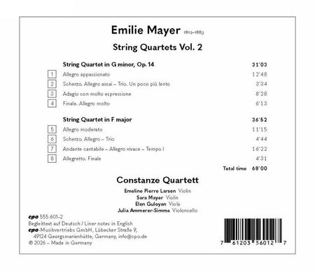 Quatuors à cordes Volume 2 - Front Cover