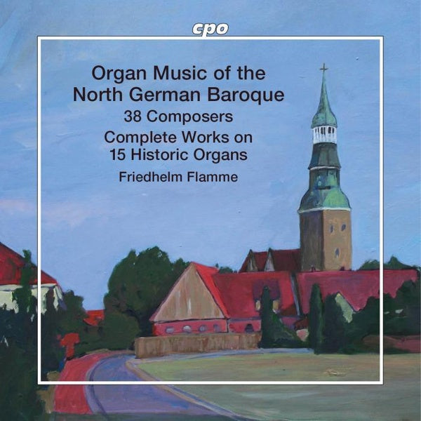 Musique baroque pour orgue du nord de l'allemagne - Front Cover