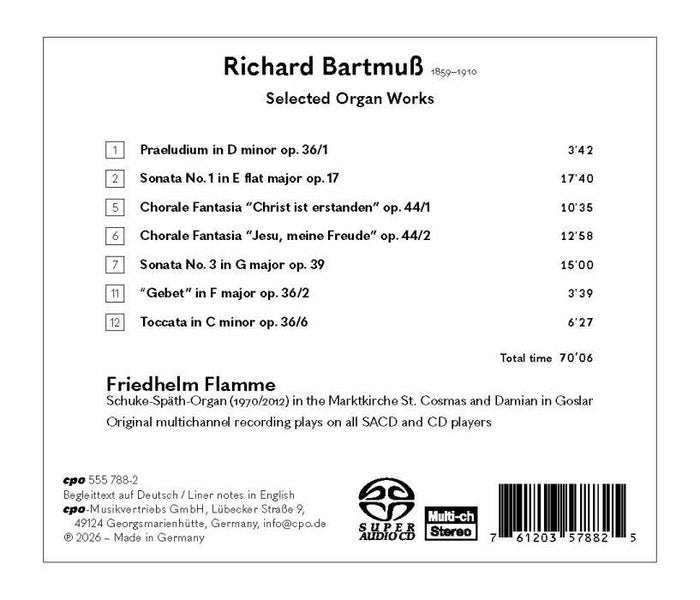 Sonates pour orgue Numéros 1 et 3 : Fantaisie chorales - Front Cover