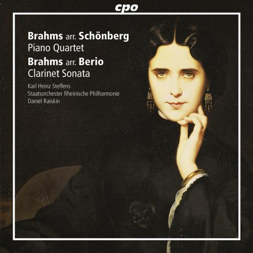 Quatuor pour piano op25 orchestre - Sonate pour clarinette et piano op120 orchestre - Front Cover