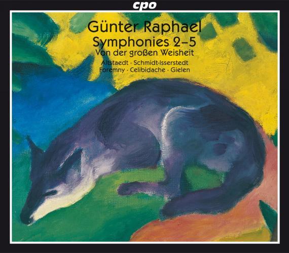 Symphonies 2 3 4 5 - Symphonie chorale von der grossen - Weisheit opus 81 - Front Cover