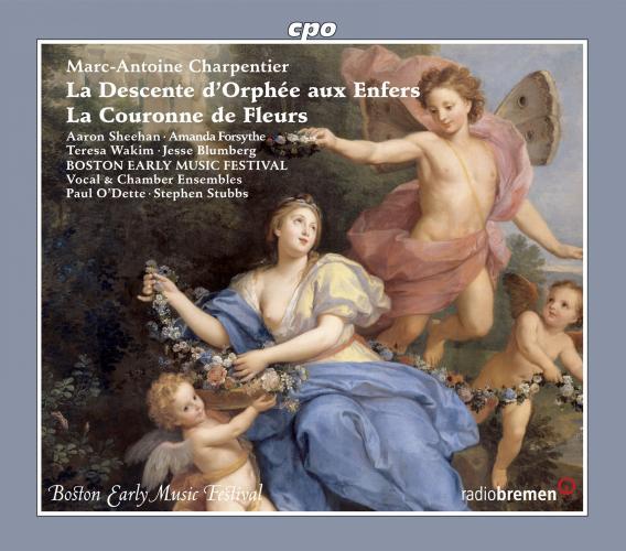 Descente d'orphée aux enfers - Couronne de fleurs - Front Cover