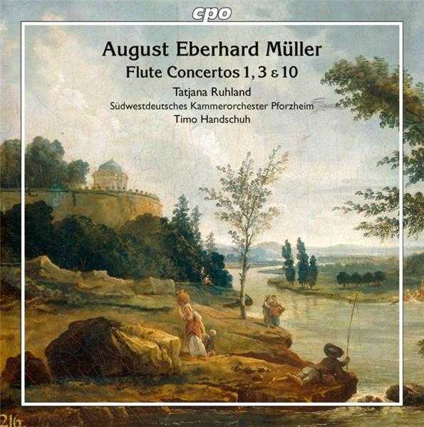 Concertos pour flûte numéros 1, 3 et 10 - Front Cover