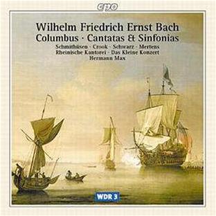 Columbus - Cantatas - Sinfonias - Front Cover