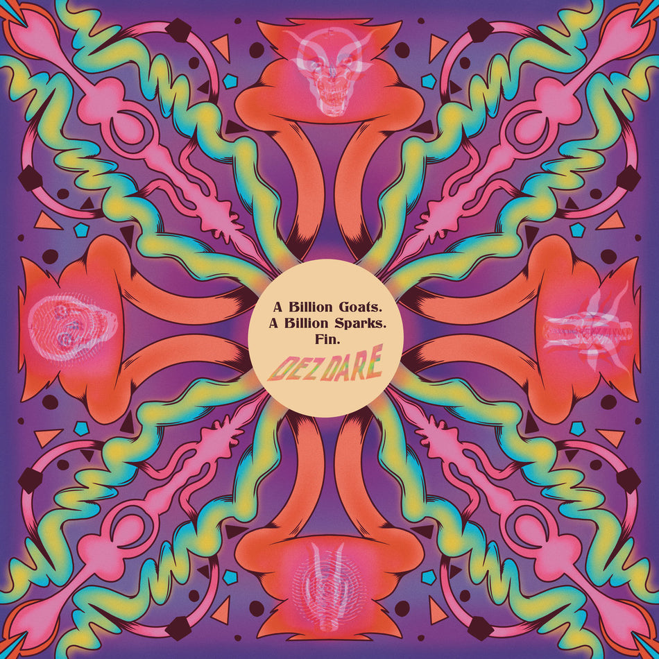 A Billion Goats. A Billion Sparks. Fin./Orange With Purple Vinyl/Comic Book - Front Cover