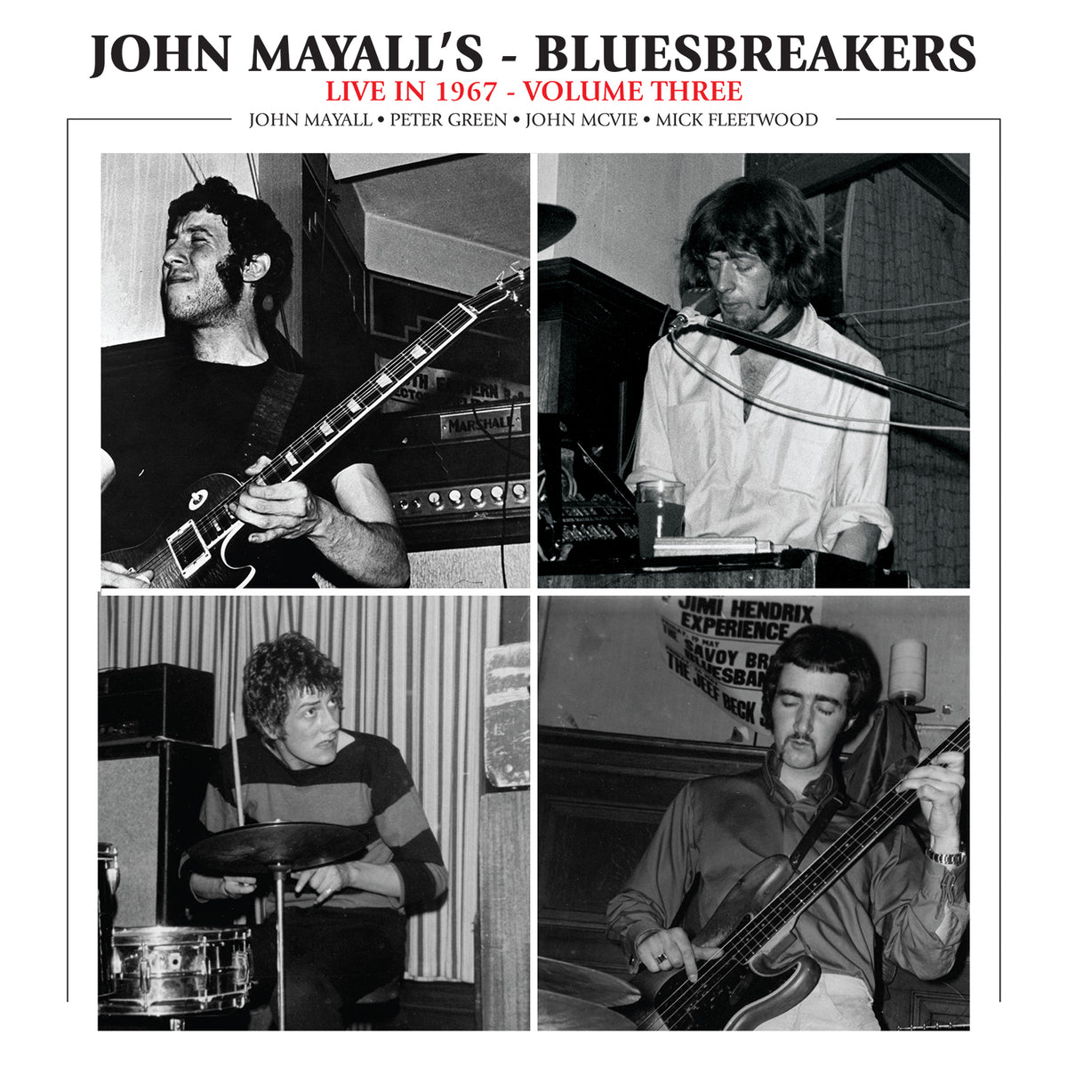LIVE IN 1967 VOLUME 3 - Front Cover