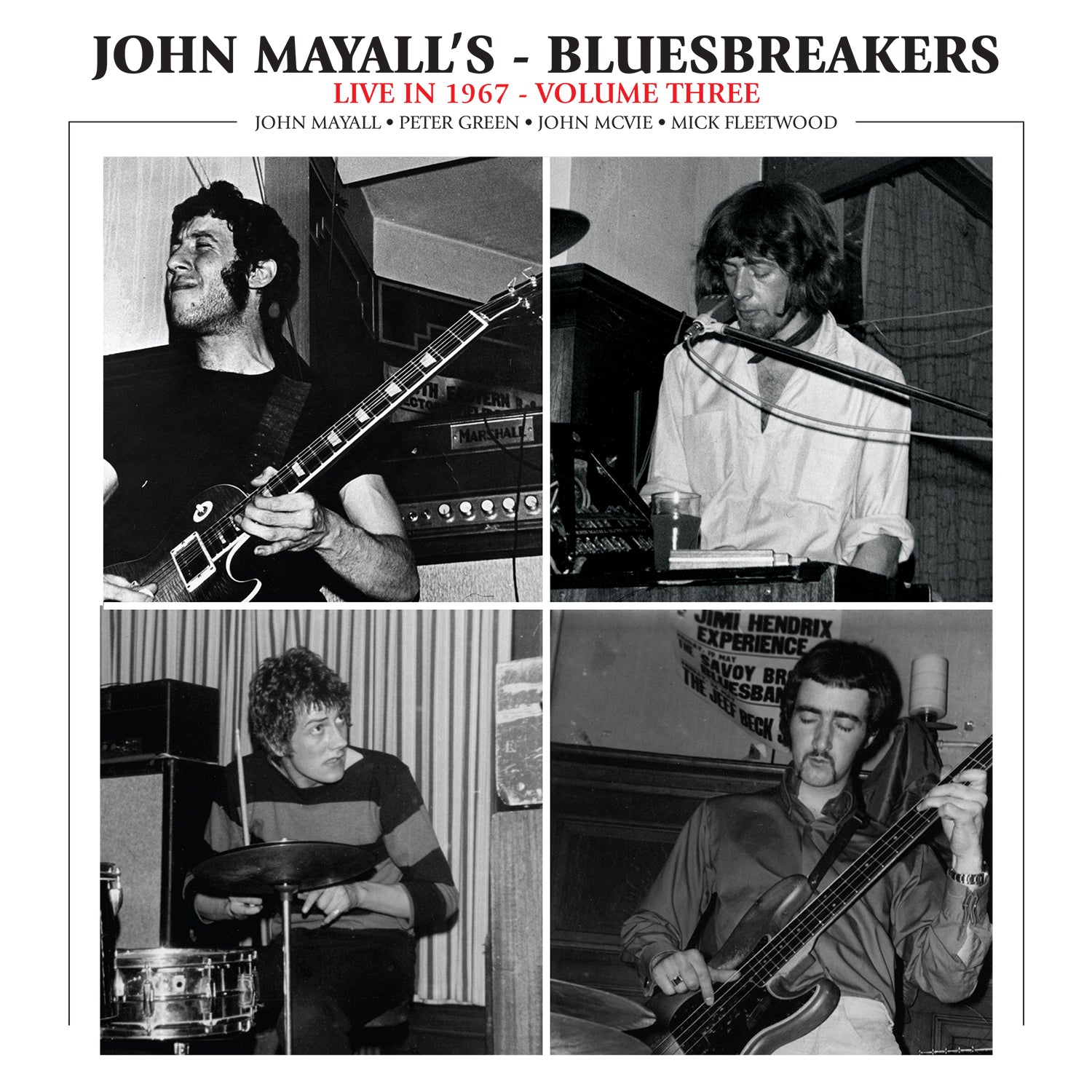 LIVE IN 1967 VOLUME 3 - Front Cover