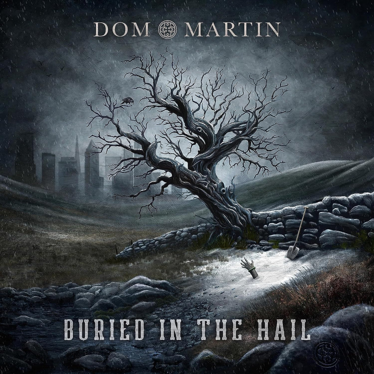 BURIED IN THE HAIL - Front Cover