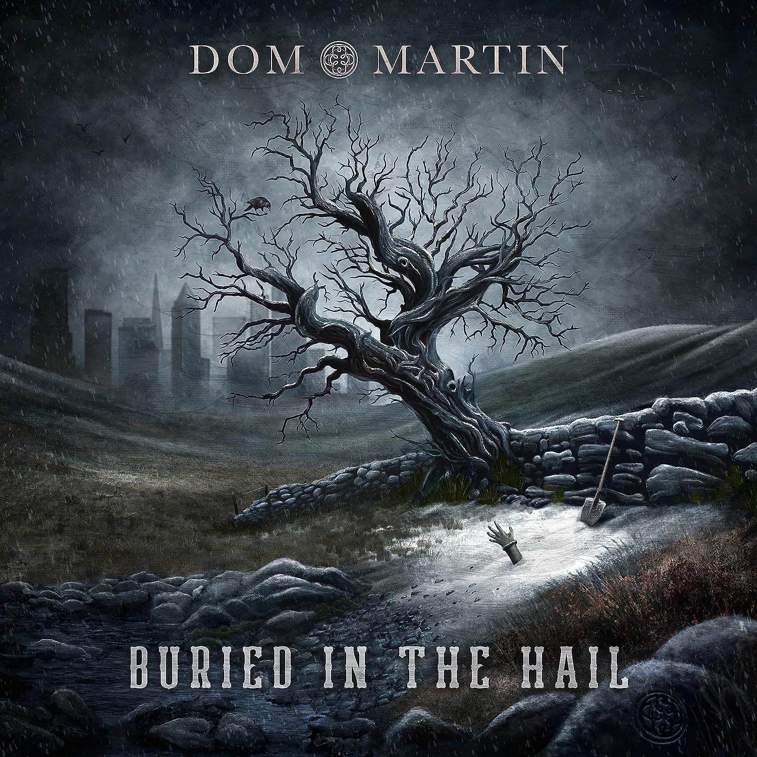 BURIED IN THE HAIL - Front Cover