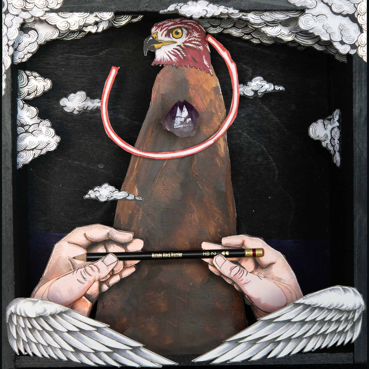 Wooden Hearts + Twenty Cycles To The Ground - Front Cover