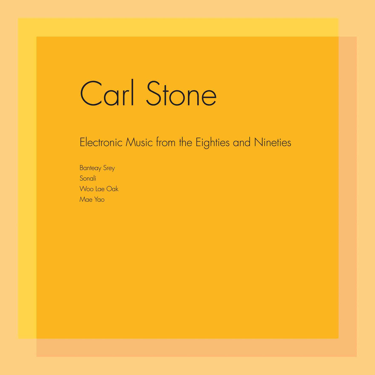 Electronic Music From The Eighties And Nineties - Front Cover