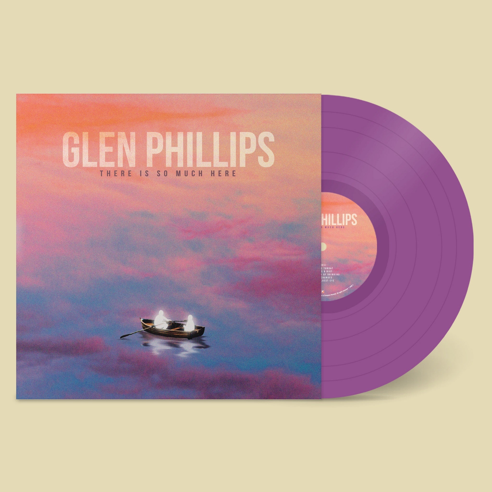 THERE IS SO MUCH HERE/VINYLE VIOLET - Front Cover
